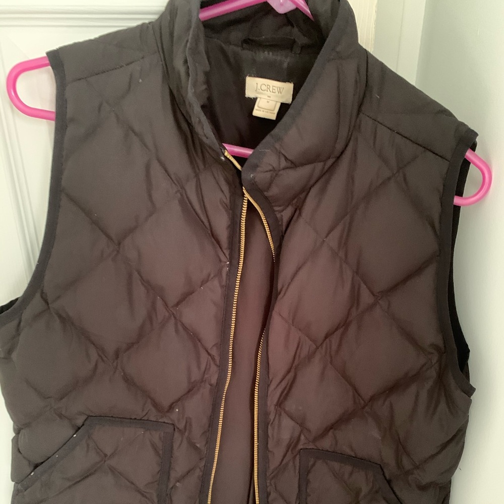 Black jcrew vest